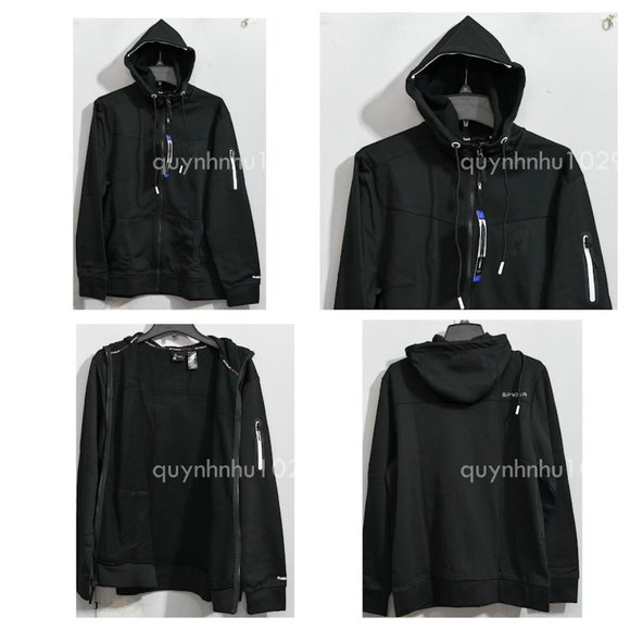 Spyder Other - NWT Spyder Active Men’s Hooded Full Zip  in black